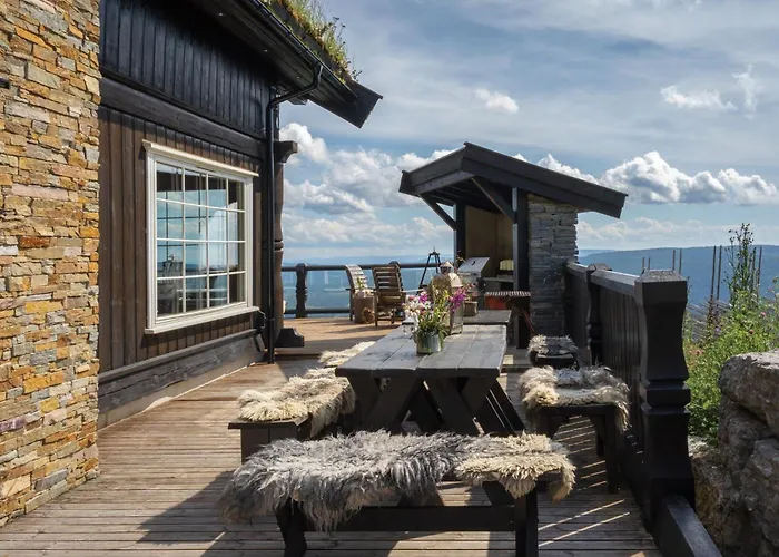 Norefjell - Storhytte Med Jacuzzi Og Fantastisk Beliggenhet 4*