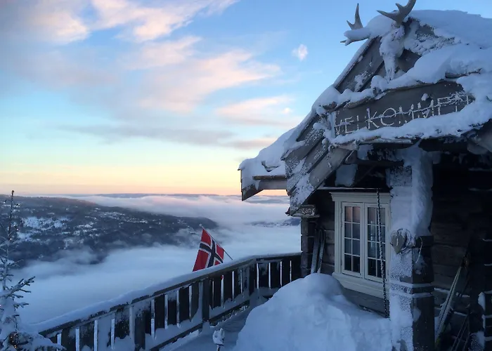 Norefjell - Storhytte Med Jacuzzi Og Fantastisk Beliggenhet Vertshus